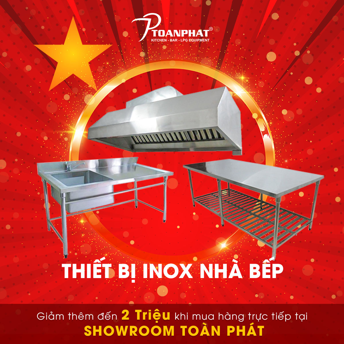 Thiết bị inox Toàn Phát